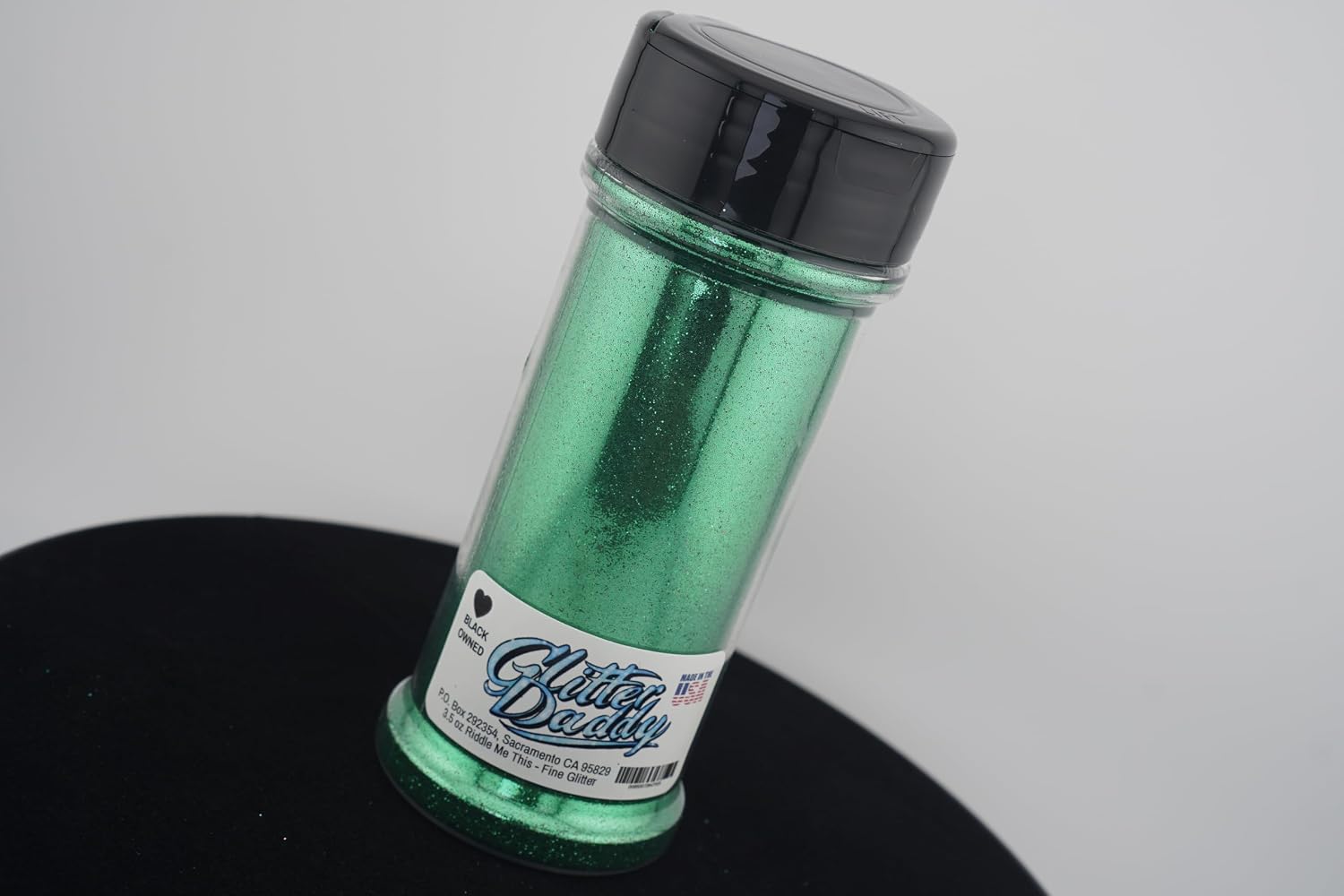 3.5 oz Riddle Me This - Green Fine Glitter