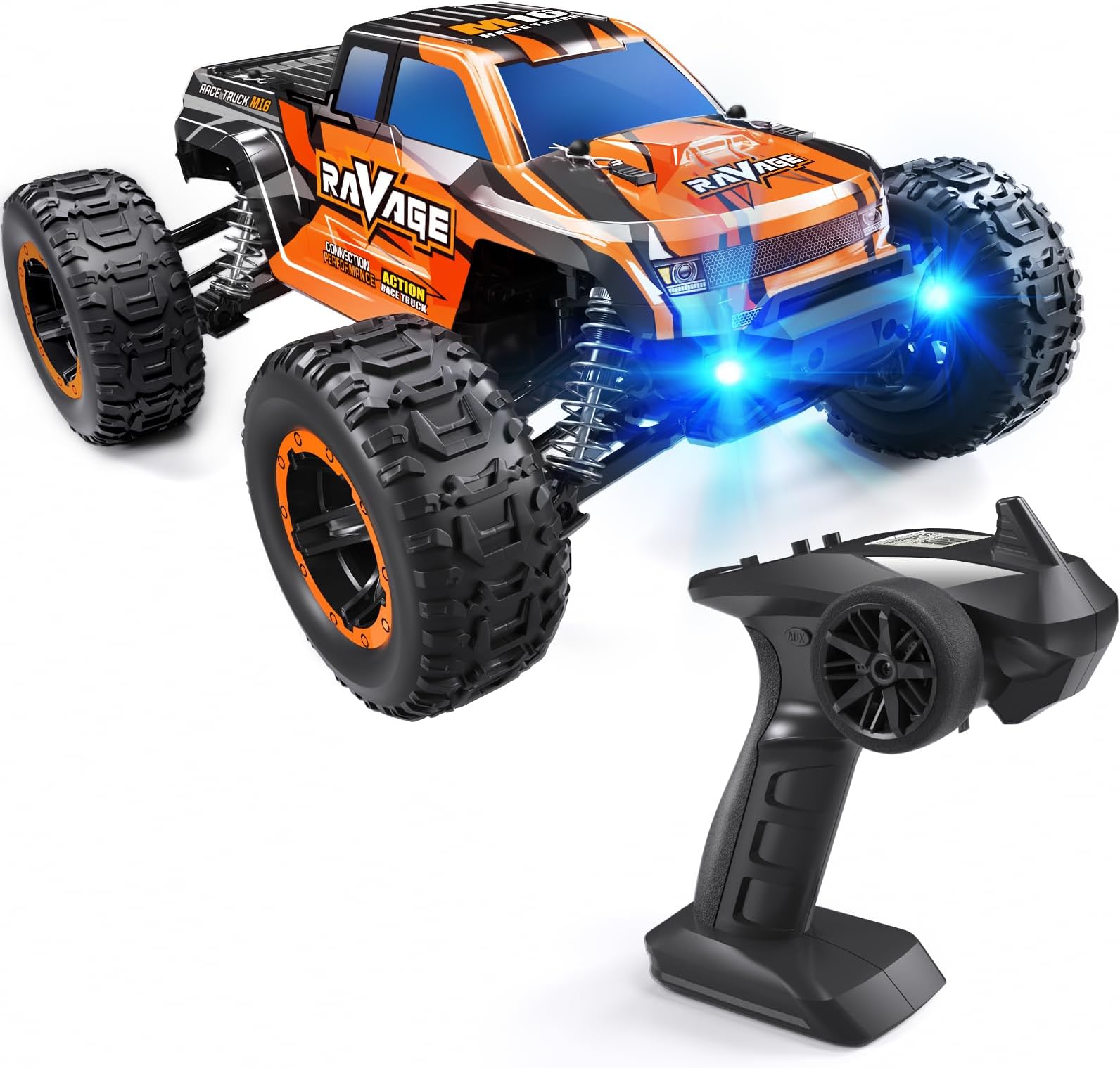 HAIBOXING Brushless RC Car 16890A 1/16 Scale 4X4 Fast Remote Control