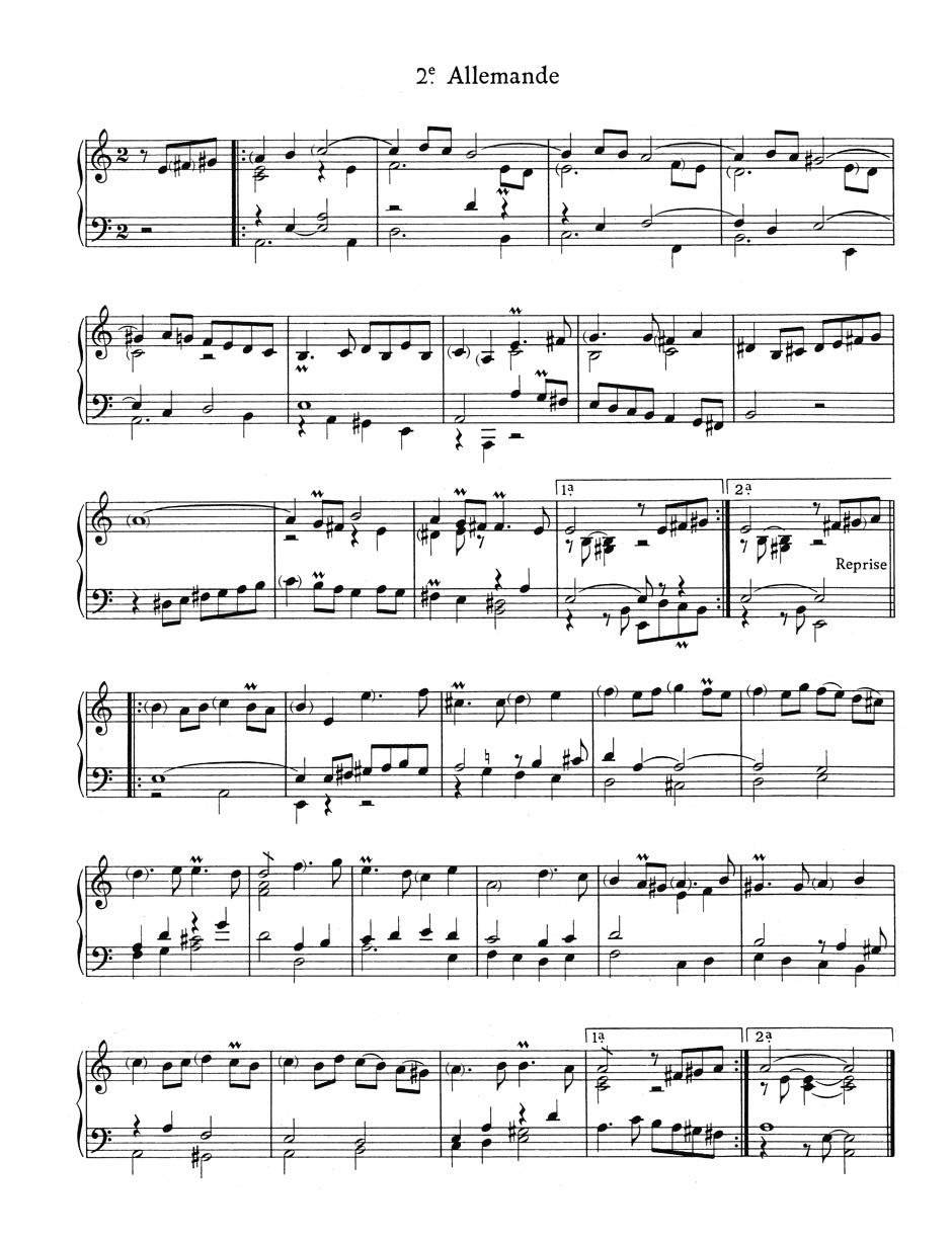 Pièces de Clavecin -Gesamtausgabe. Originale Vorworte, Spielanweisungen und Verzierungstabellen-.Spielpartitur