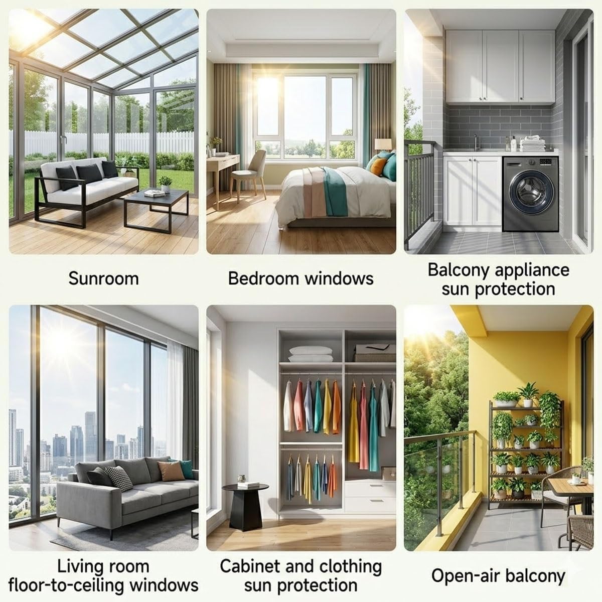 Aluminum Foil Window Insulation Film, Double Layer Bubble Heat Reflective Film for Windows, Total Blackout Privacy Window Cover with Suction Cups, Removable Sun Blocking Film, 8mm