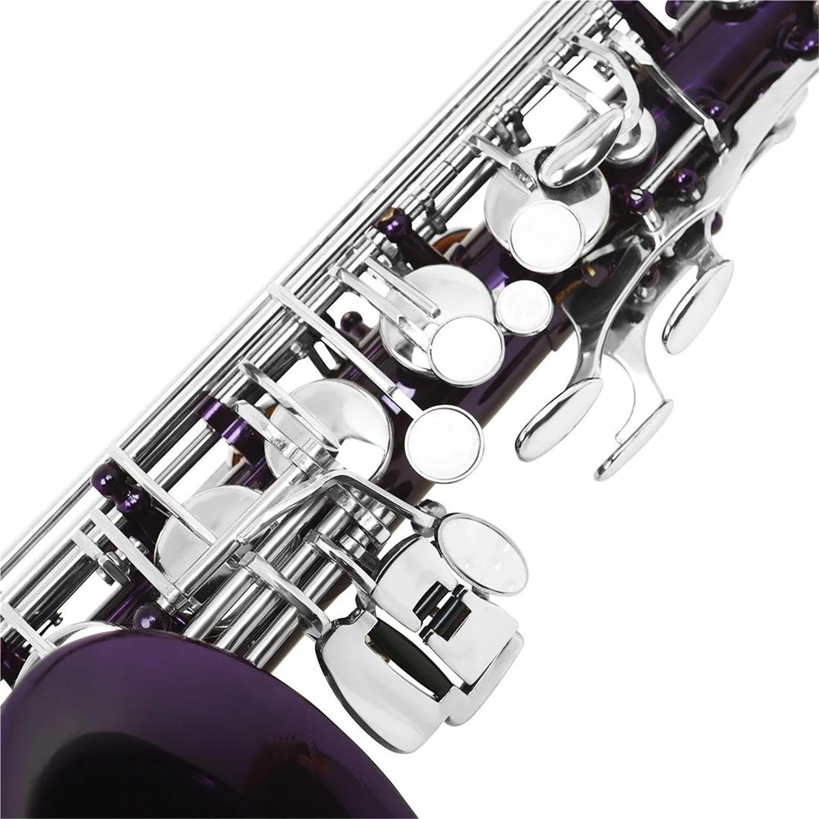 Saxofón Alto Cuerpo Latón Púrpura Eb