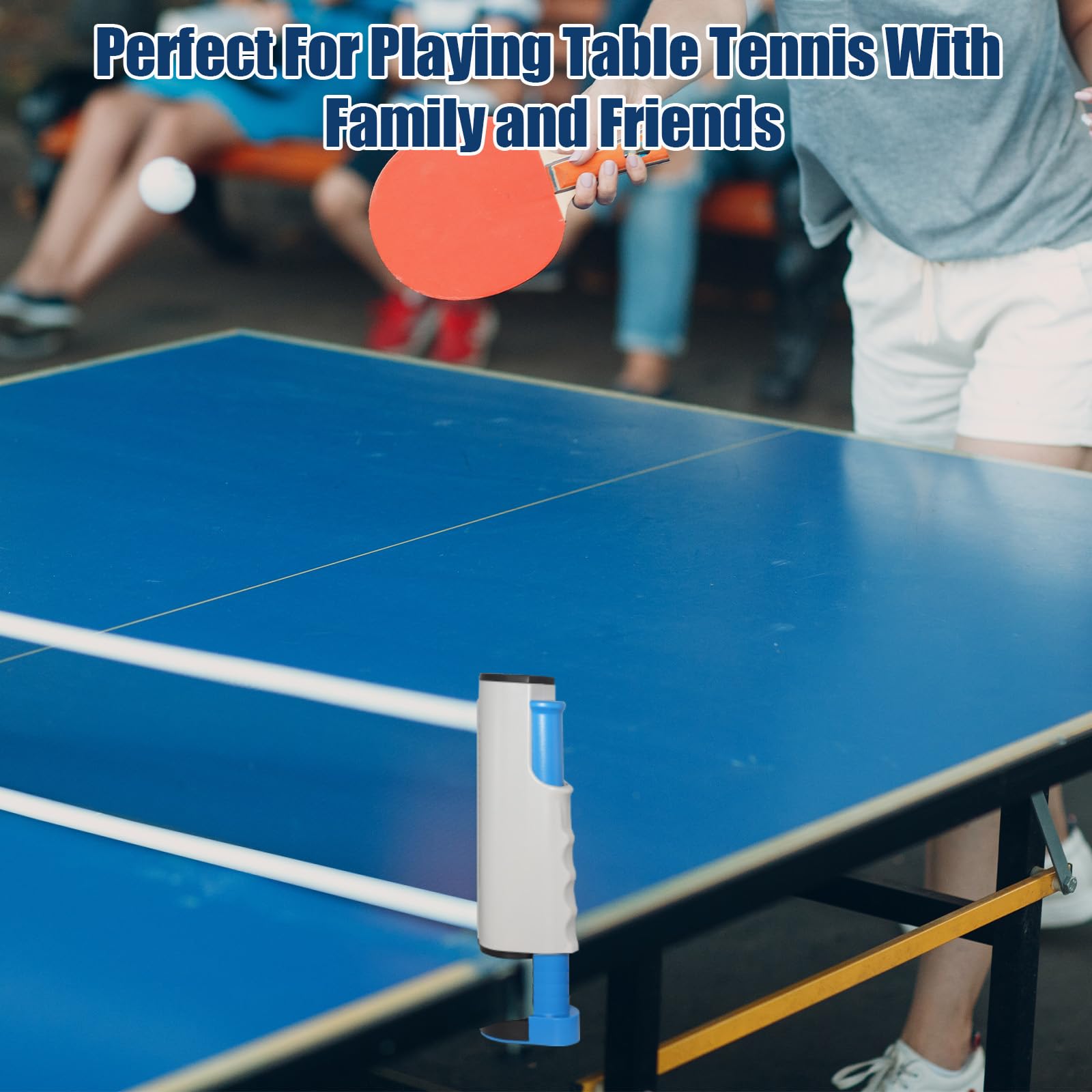 Filet De Ping Pong Rétractable, Support De Filet De Tennis De Table Portable Parfait Pour Table De Ping Pongun Bureau Table Mangerlongueur Reglable 190cm 78918750