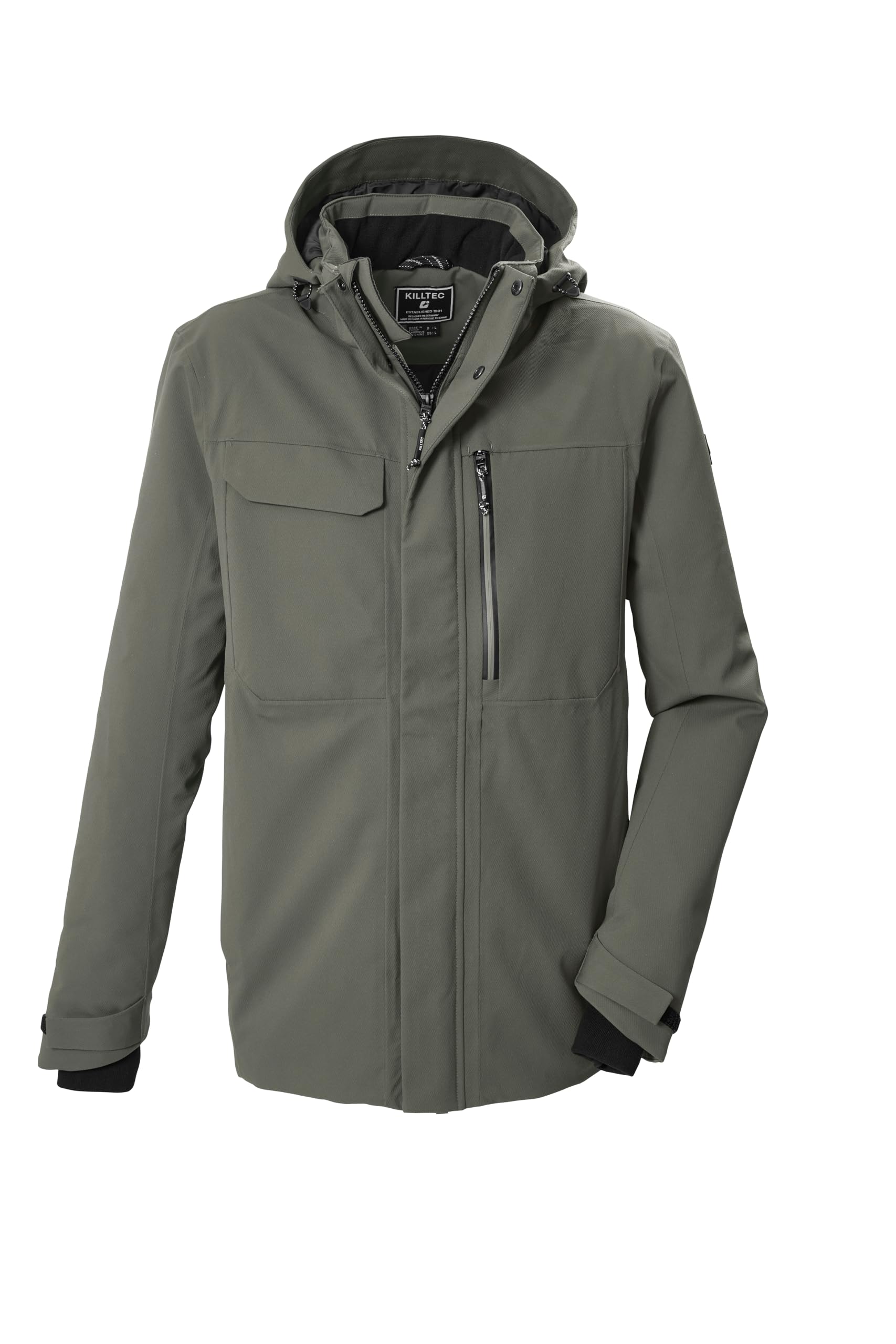 Killtec Herren Funktionsjacke mit abzippbarer Kapuze KOW 42 Mn Jckt