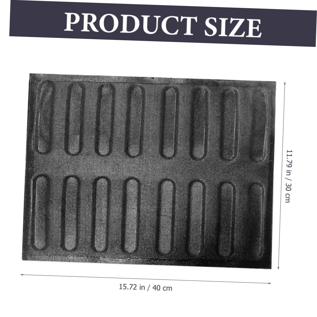 Molde Para Brownies Divisores Silicona Transpirable Hornear Pan Accesorio Para Hornear