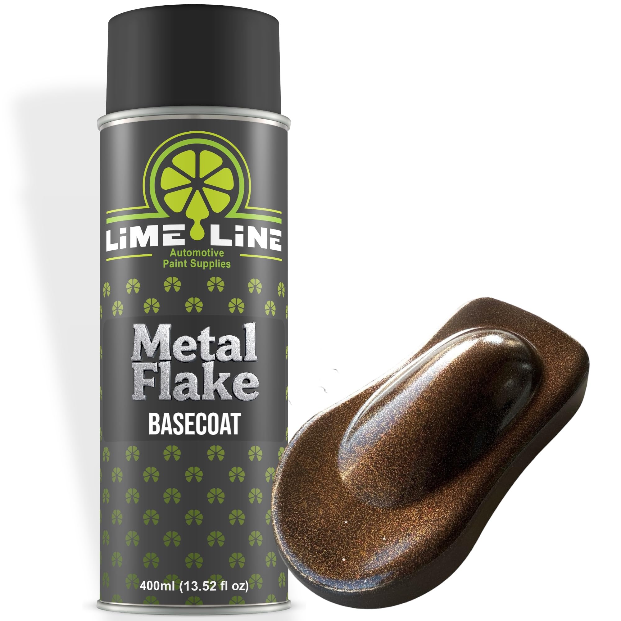 LiME LiNE Metal Flake Basecoat Spray Paint