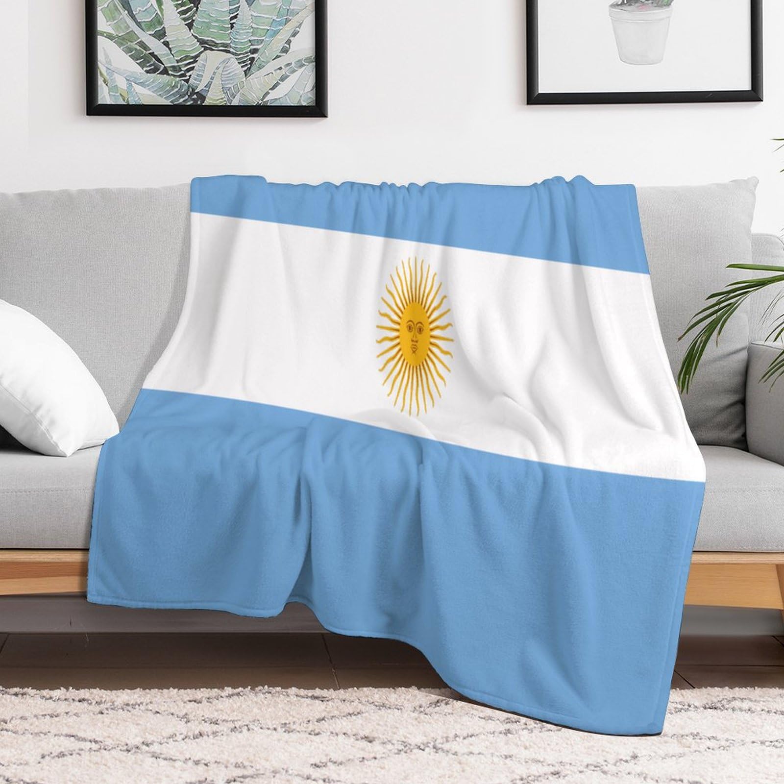 Couverture Argentine de lit de haute qualité : confort et élégance