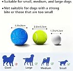 Interactive Dog Toys - Automatic Moving Bouncing Ball,Smart Interactive Dog Ball with 3 Modes, IP54 Waterproof, Rechargeable, Chew-Resistant for Small, Medium, and Large Dogs