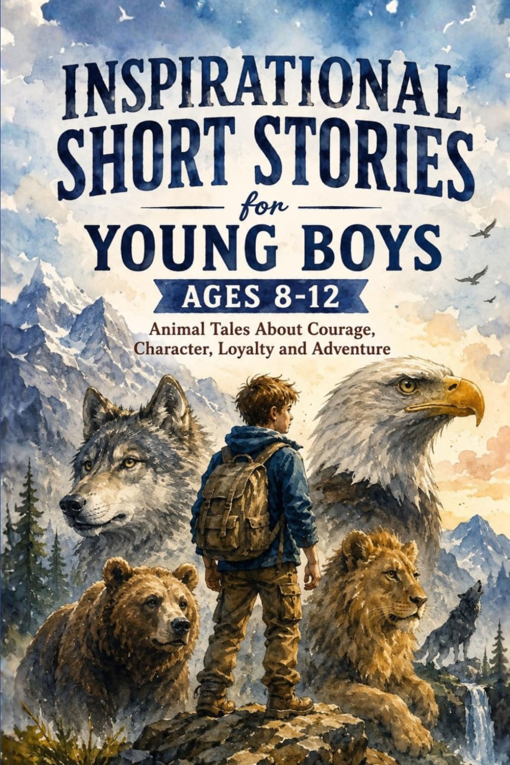 Inspirational Short Stories for Young Boys Ages 8-12: Animal Tales About Courage, Character, Loyalty and Adventure (Uplifting Stories for Children 6-8)