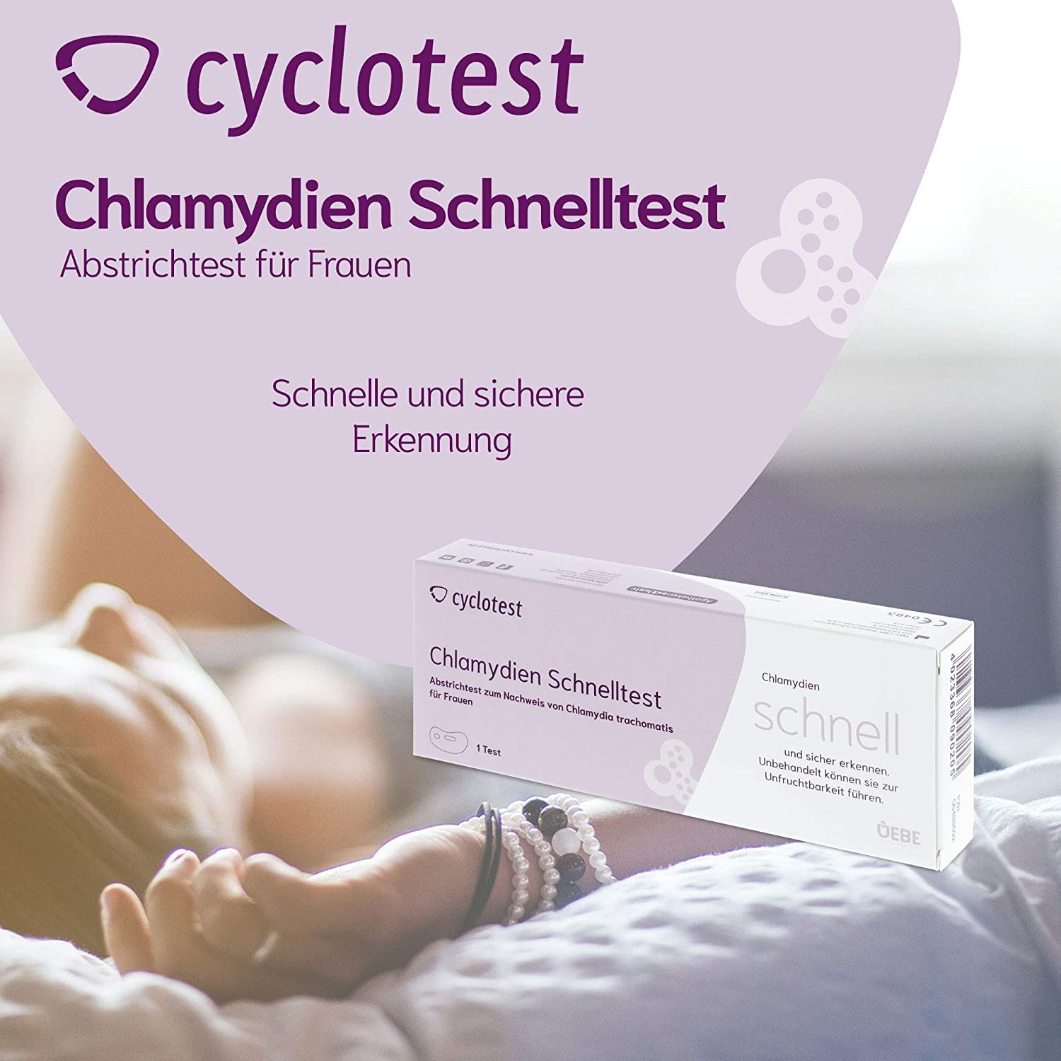 Cyclotest Test de Dépistage Rapide de Chlamydia