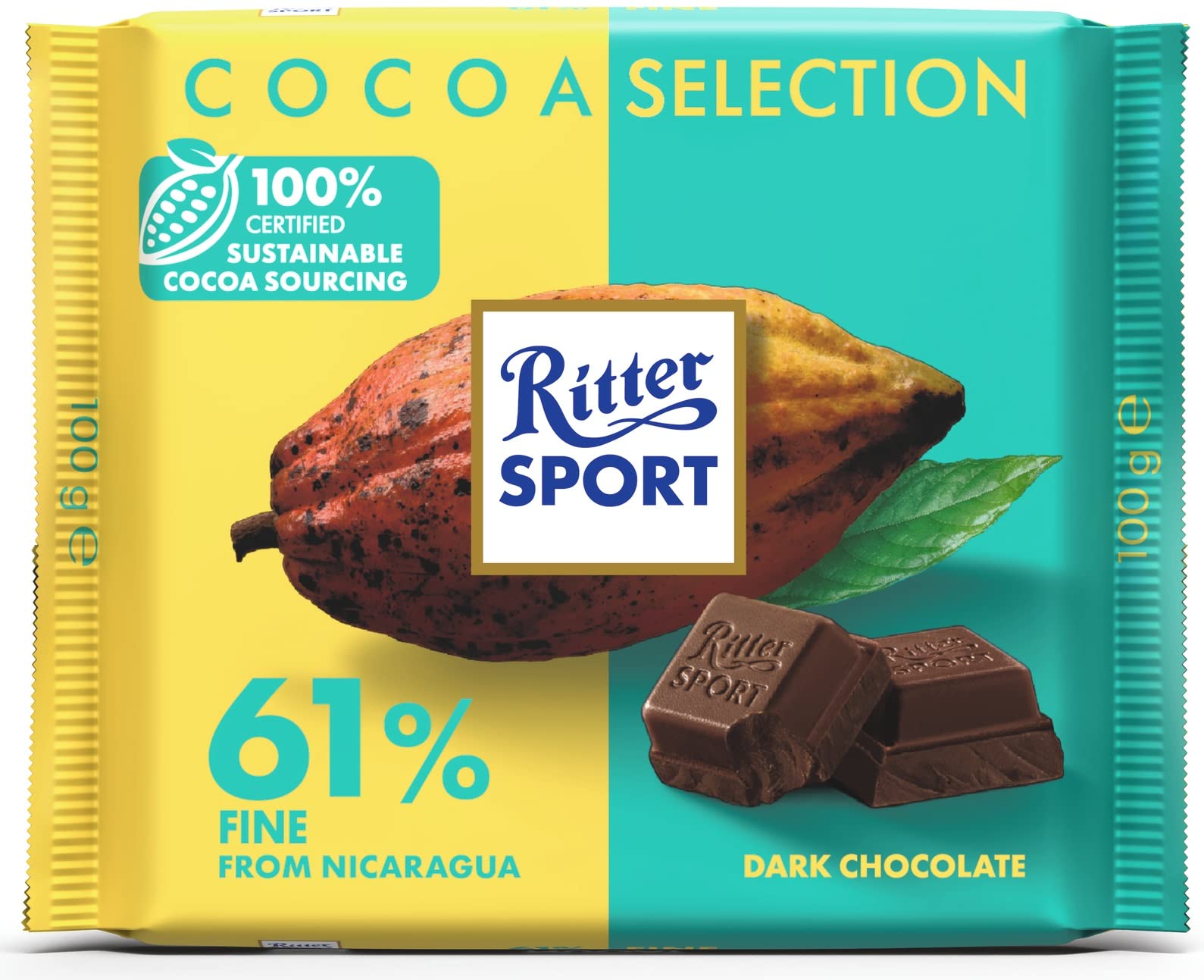 Amazon | リッター・スポーツ リッター カカオ61％ 100g | Ritter 