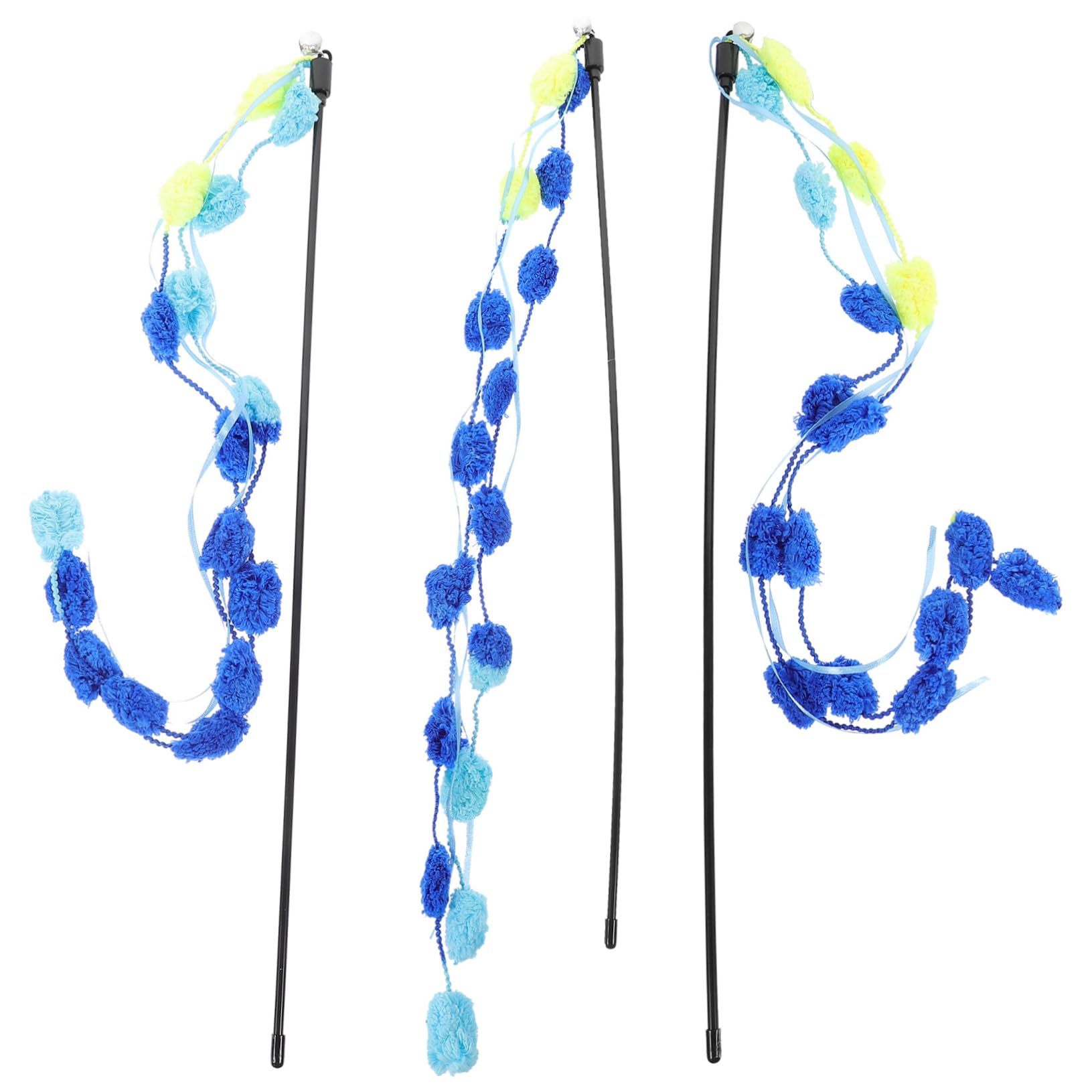 YARNOW 15 Pièces Chat taquin Interactive Cat Toy Fournitures de Chat on Jouets pour s interactifs Jouets interactifs pour s Jouet pour Plastique
