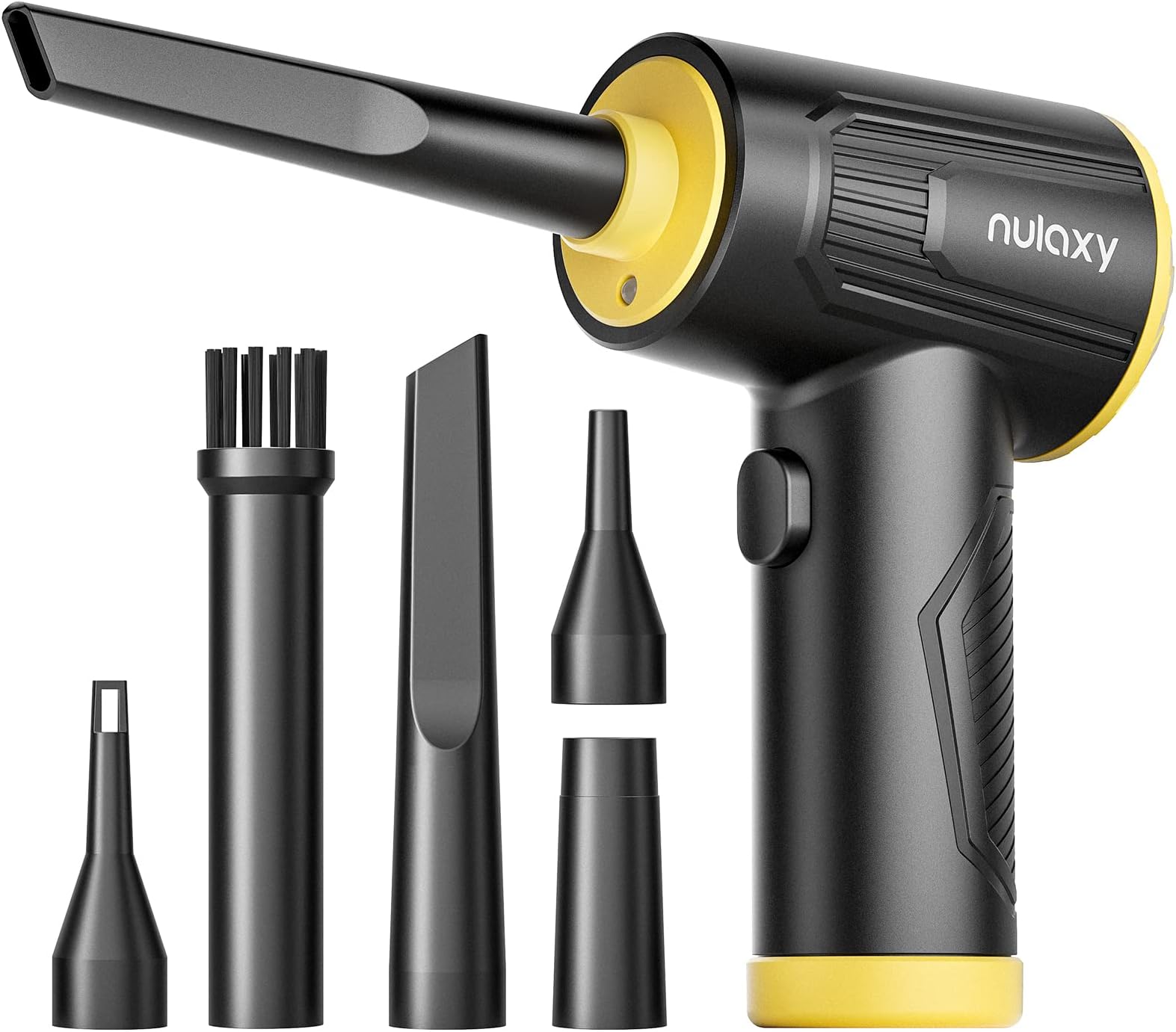 Nulaxy Compressed Air Duster, 100000RPM Keyboard Cleaner, Good Replace ...