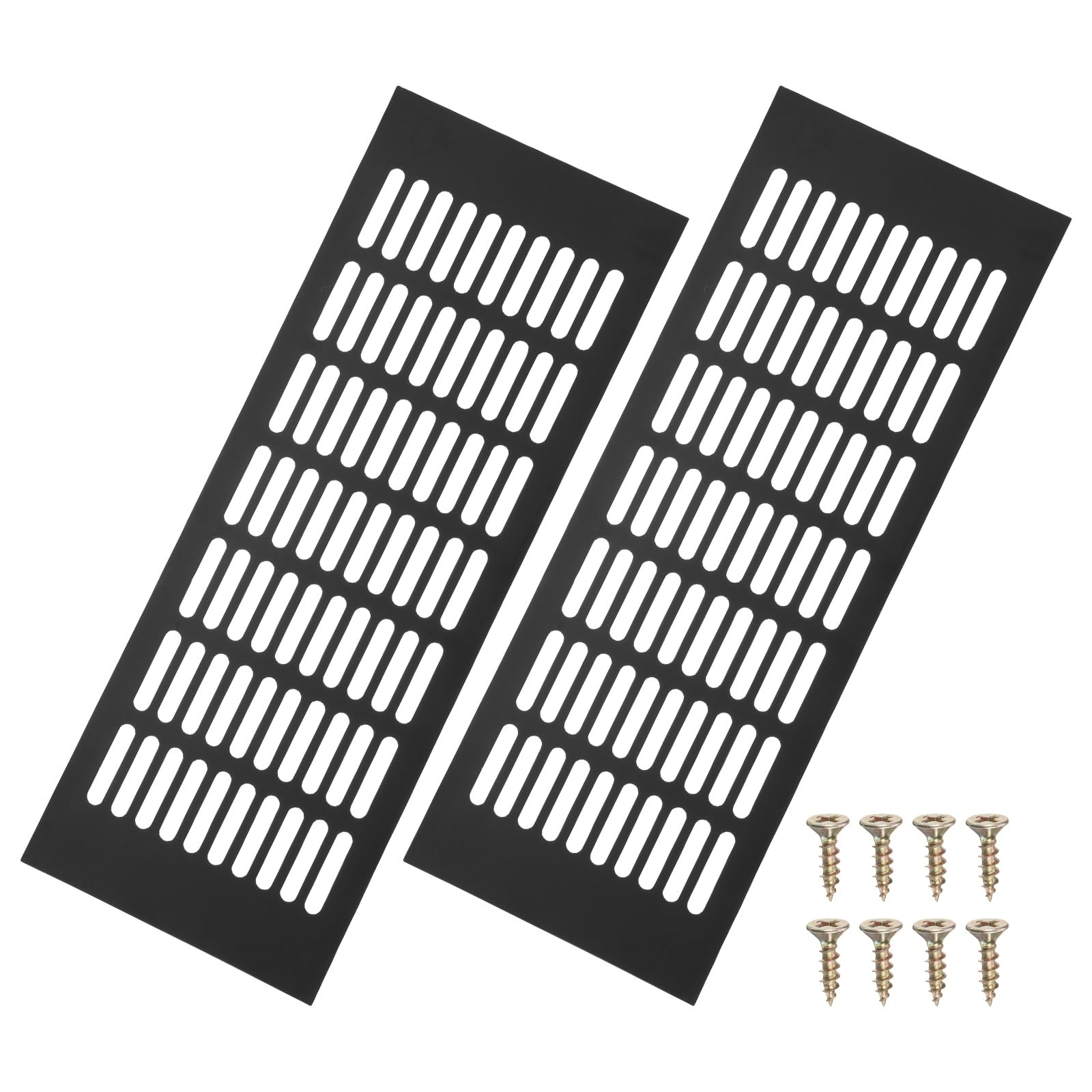 Grille d'aération de porte encastrable pour évacuer l'humidité