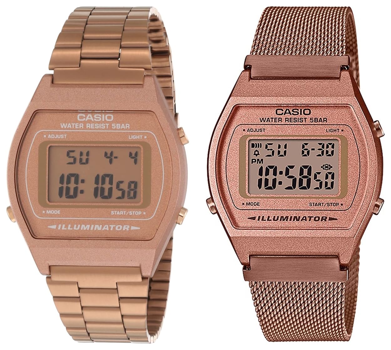 Casio Vintage Series Digital Rose Gold Dial Watches for her | rakshabandhan Gifts for Unisex, Stainless Steel, Rose Gold Strap (B0C93ZZ3BF) Amazon Price History, Amazon Price Tracker