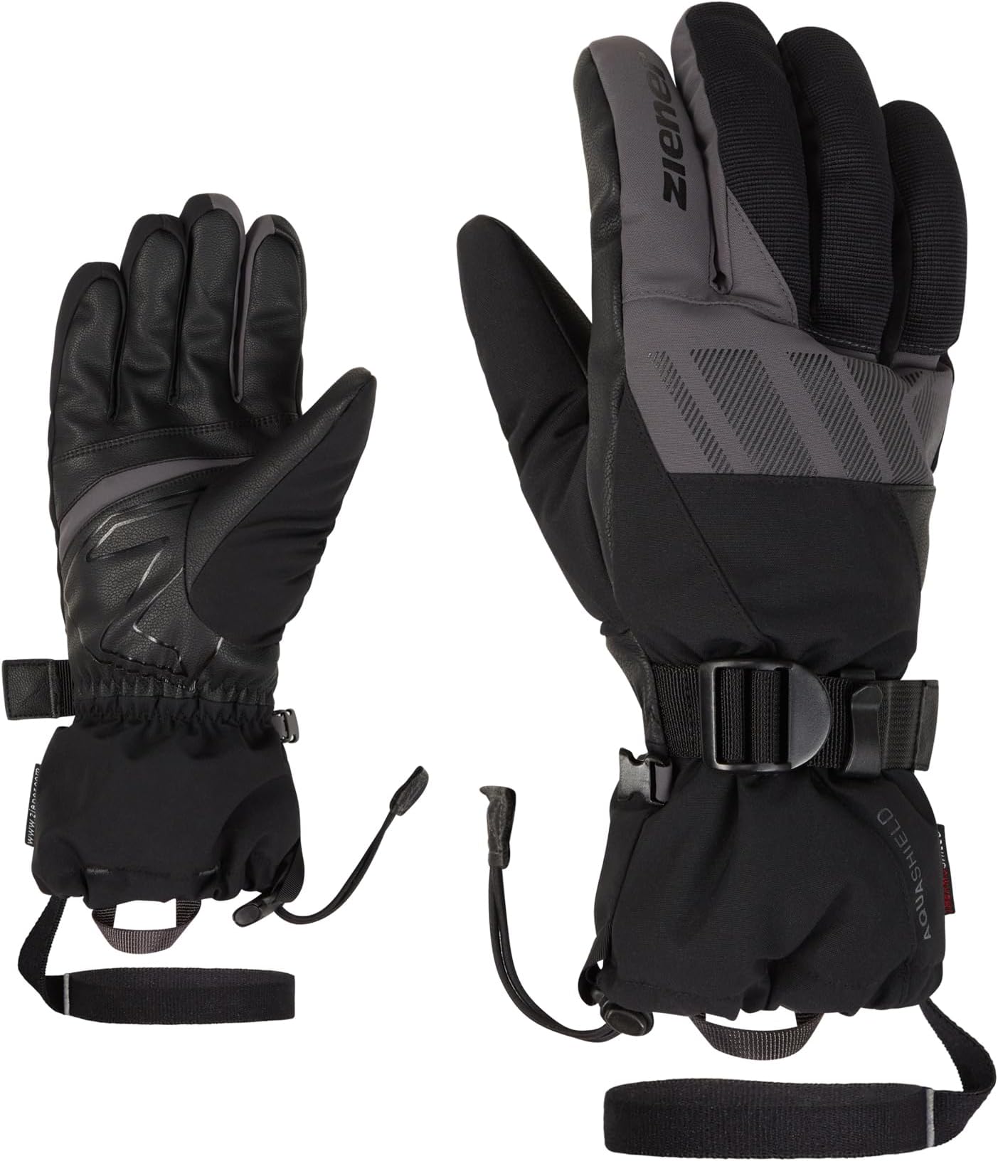 Alpine Men's Ski Gloves GHALION AS Black