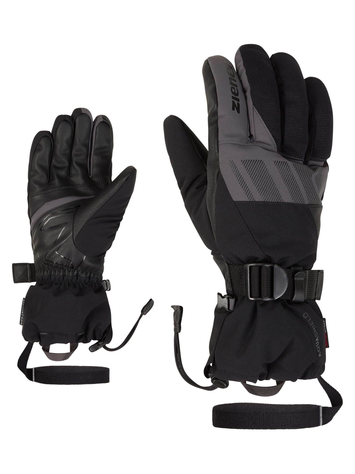 Alpine Men's Ski Gloves GHALION AS Black