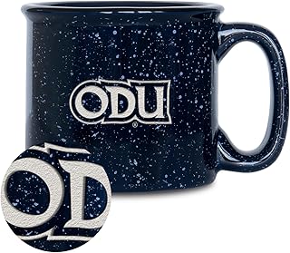 NCAA Speckle 12oz Laser Engraved Campfire Mug