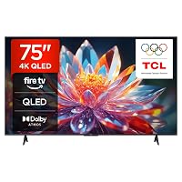 TCL 75T6C – Smart TV QLED 4K HDR10+ da 75", Fire TV con Dolby Atmos