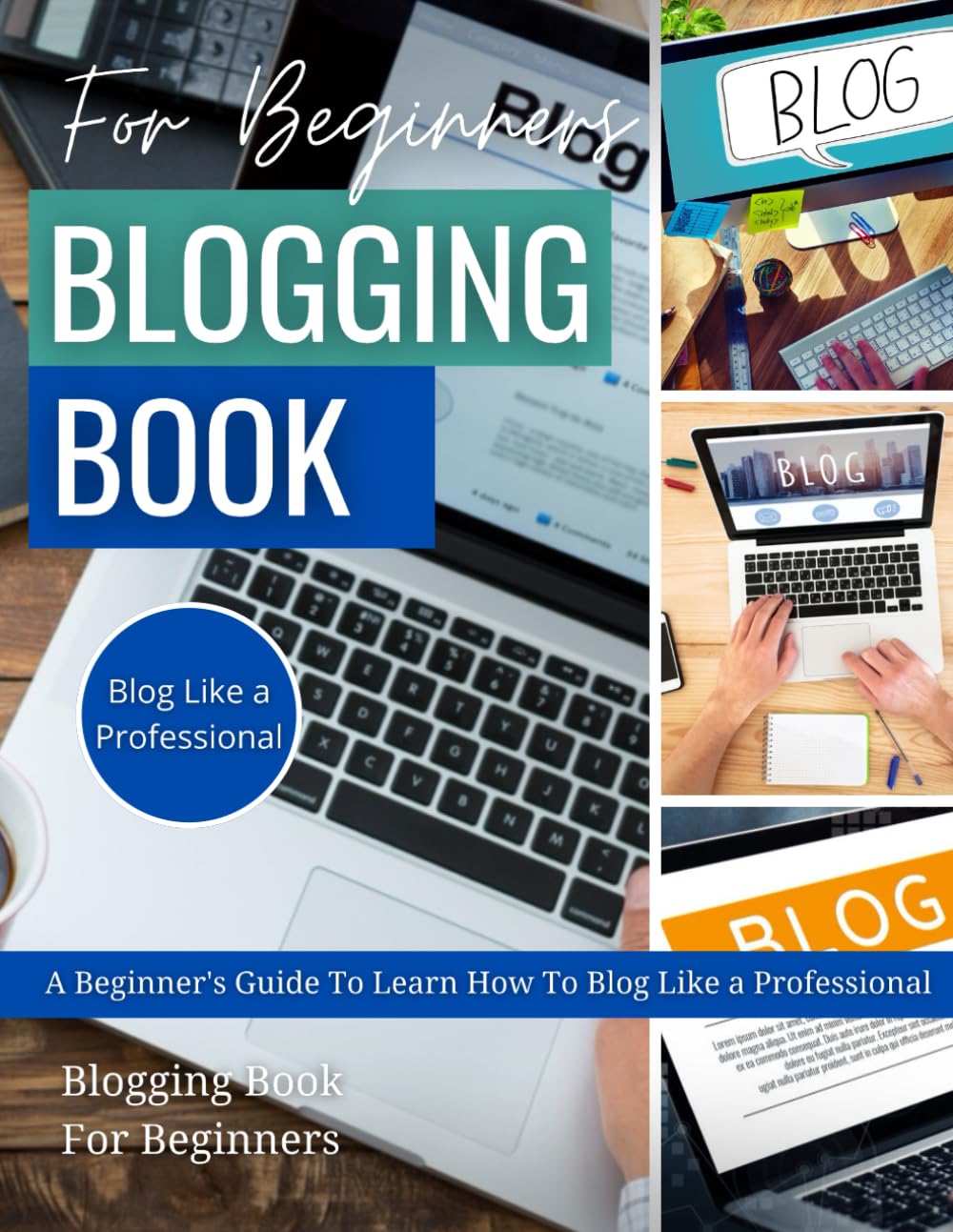 Blogging Book For Beginners: A Beginner's Guide To Learn How To Blog Like a Professional