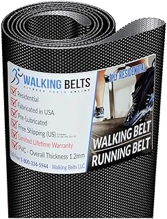 WALKINGBELTS Walking Belts LLC - Iron Man Legacy Treadmill Walking Belt 1ply + Free 1oz Lube