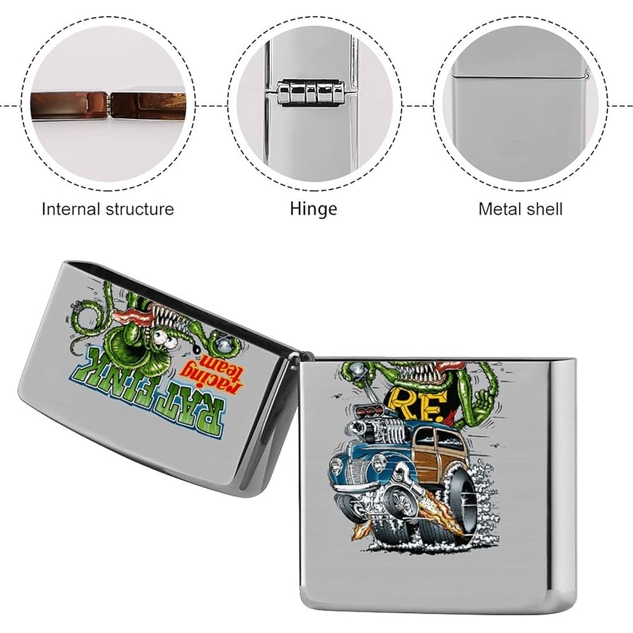 Amazon.co.jp: ラット フィンク ZIPPO兼用ケース ライターケース