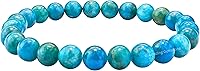 Vista 388 de Amazing Gemstone Pulsera de cristal para mujeres y hombres, pulsera de cristal curativo de protección, pulsera elástica con cuentas de piedras