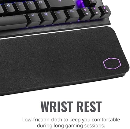 Cooler Master Ck530 V2 Tenkeyless Gaming Mechanical Keyboard Brown Switch With Rgb Backlighting On The Fly Controls And Aluminum Top Plate Amazon Co Uk