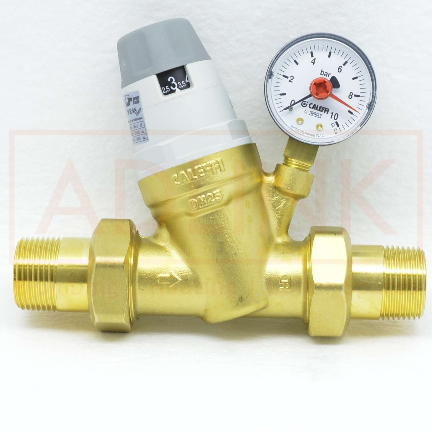 Caleffi 1" Adjustable Pressure Reducing Valve up to 6 bar 535060