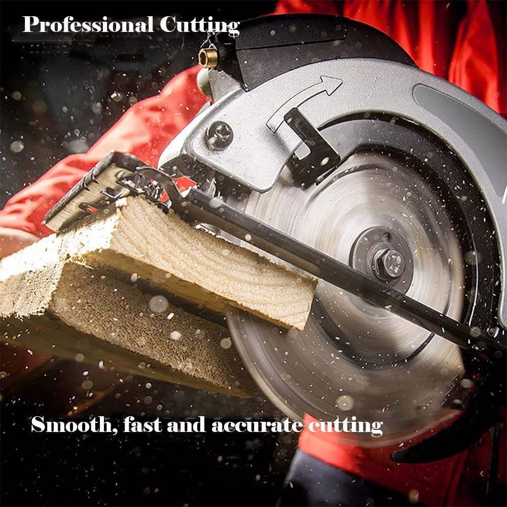 Utoolmart Circular Saw Blade, 9 Inches Carbide Tipped Slitting Saw, 60T Saw Blade with 25.4mm Arbor, for Hard & Soft Wood Cutting, 1 Pcs