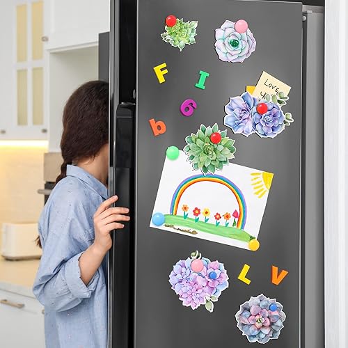 Miniatura 6 de 54 piezas de recortes de suculentas, elegantes tableros de anuncios, recortes de plantas suculentas, recortes de papel, decoración para niños,