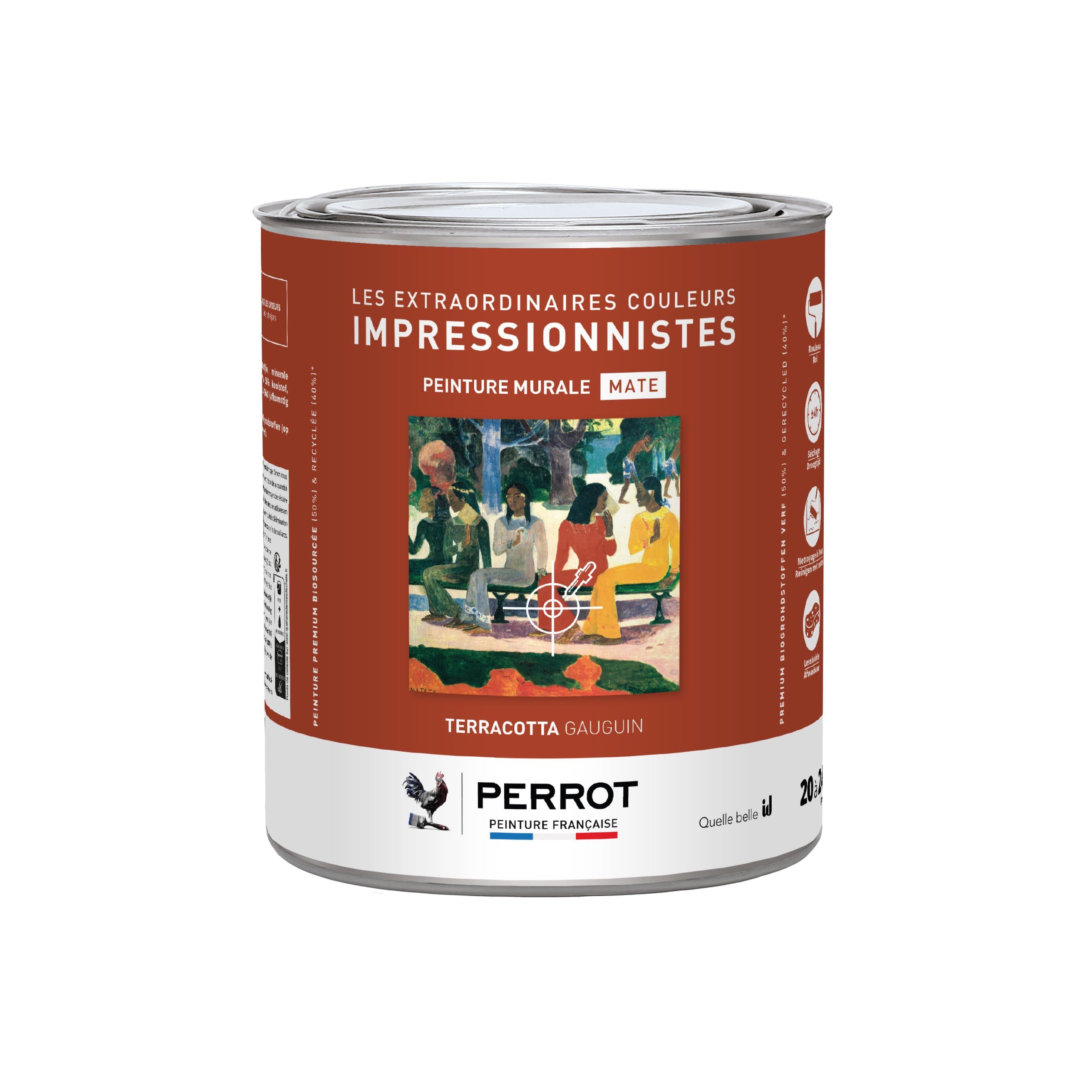 ID PEINTURE MURALE MATE TERRACOTTA GAUGUIN 500ML - PERROT