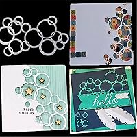 Vista 15 de Plantillas de corte para álbumes de recortes para hacer tarjetas, troqueles de corte de metal para Navidad, plantilla de perforación