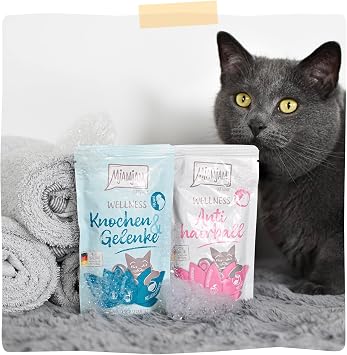 MjAMjAM - Premium wet food for cats - Wellness - Skin & Fur - Chicken, 12 pack (12 x 125g), grain-free