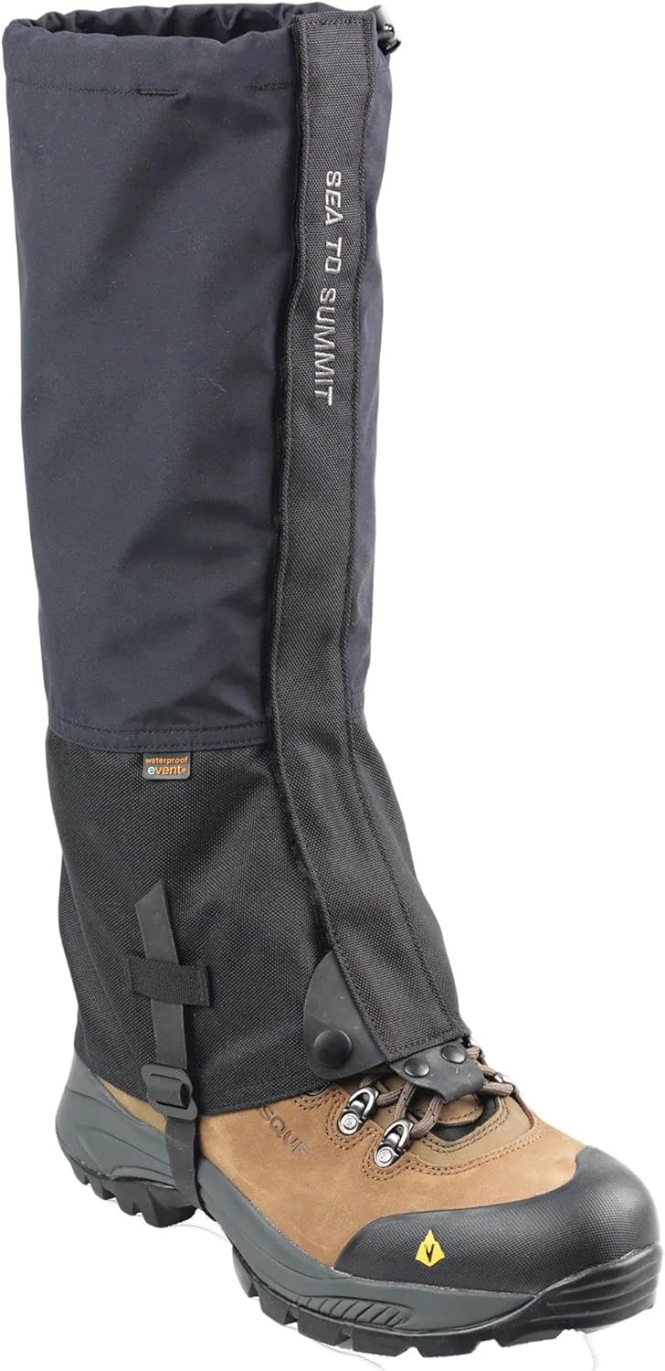 ALPINE EVENT M gaiter black (PFC free)