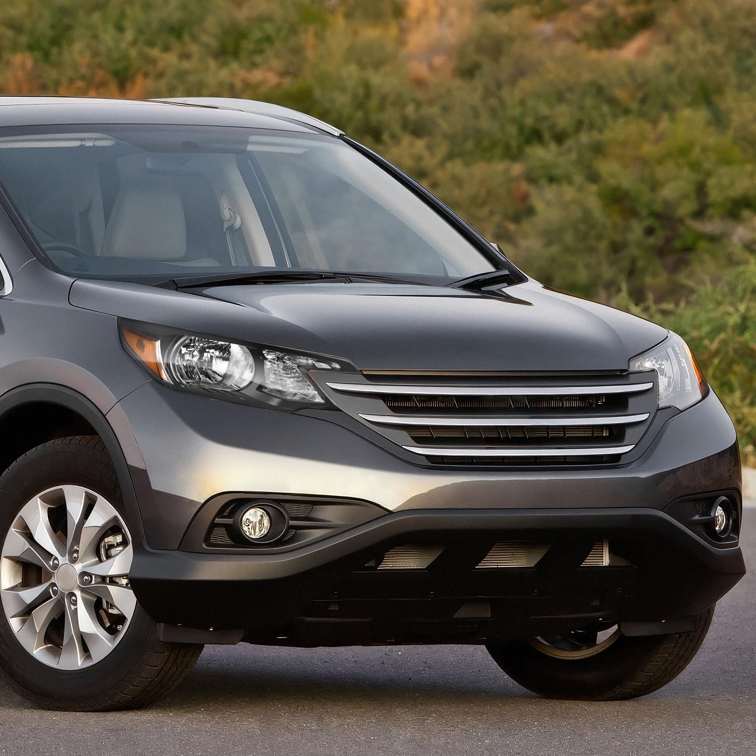 DNA MOTORING Right OE Style Headlight Compatible with 2012-2014 Honda CR-V, OEM-HL-0227-R