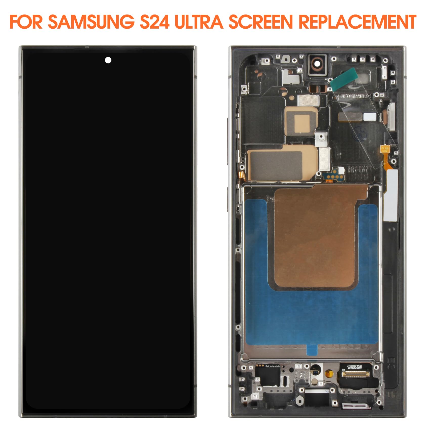 Amazon.com: OLED for Samsung Galaxy S24 Ultra 5G Screen 