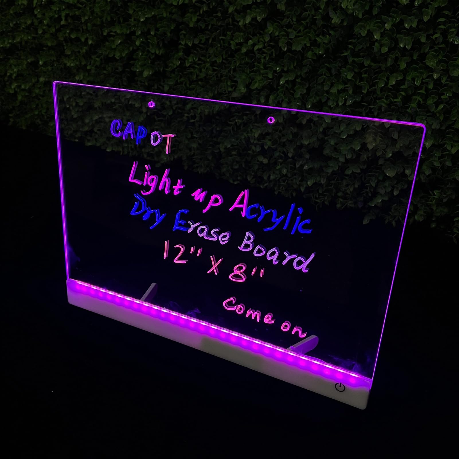Pizarra LED para Dibujar,con Soporte Y Luces LED De 7 Colores Y 3 Modos,Pizarra Infantil para Bocetos Luminosa - para Niños Niñas Preescolares Estudiantes De Primaria Y