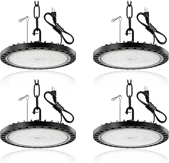 Wowspeed LED Werkstatt Leuchten 6er Pack - 200W 20000LM IP65 Garagenbeleuchtung