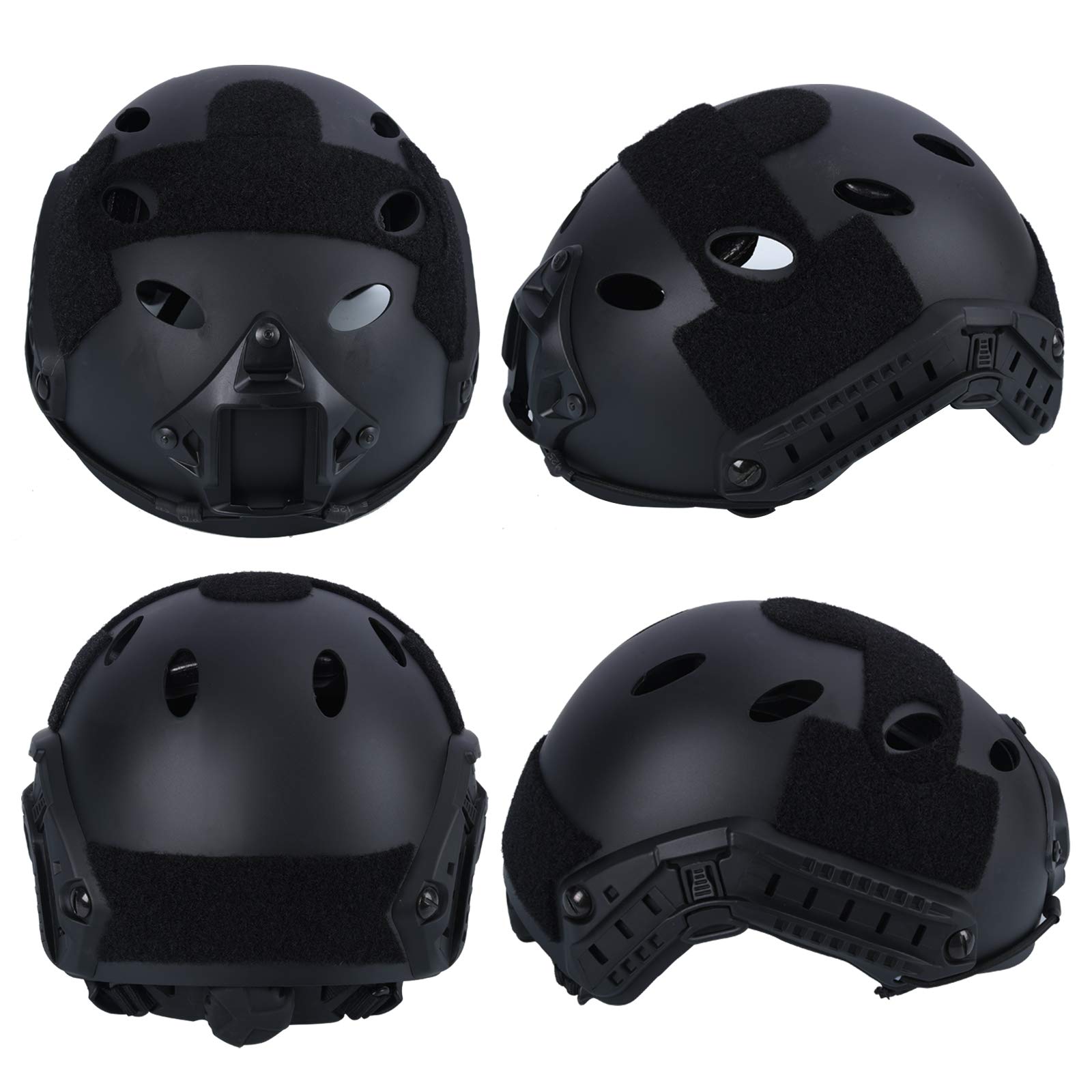 Tongcamo Casque Tactique Paintball/Airsoft - Réglable 57-59.7cm, ABS, Rembourrage EPP - Pour Sport & Outdoor