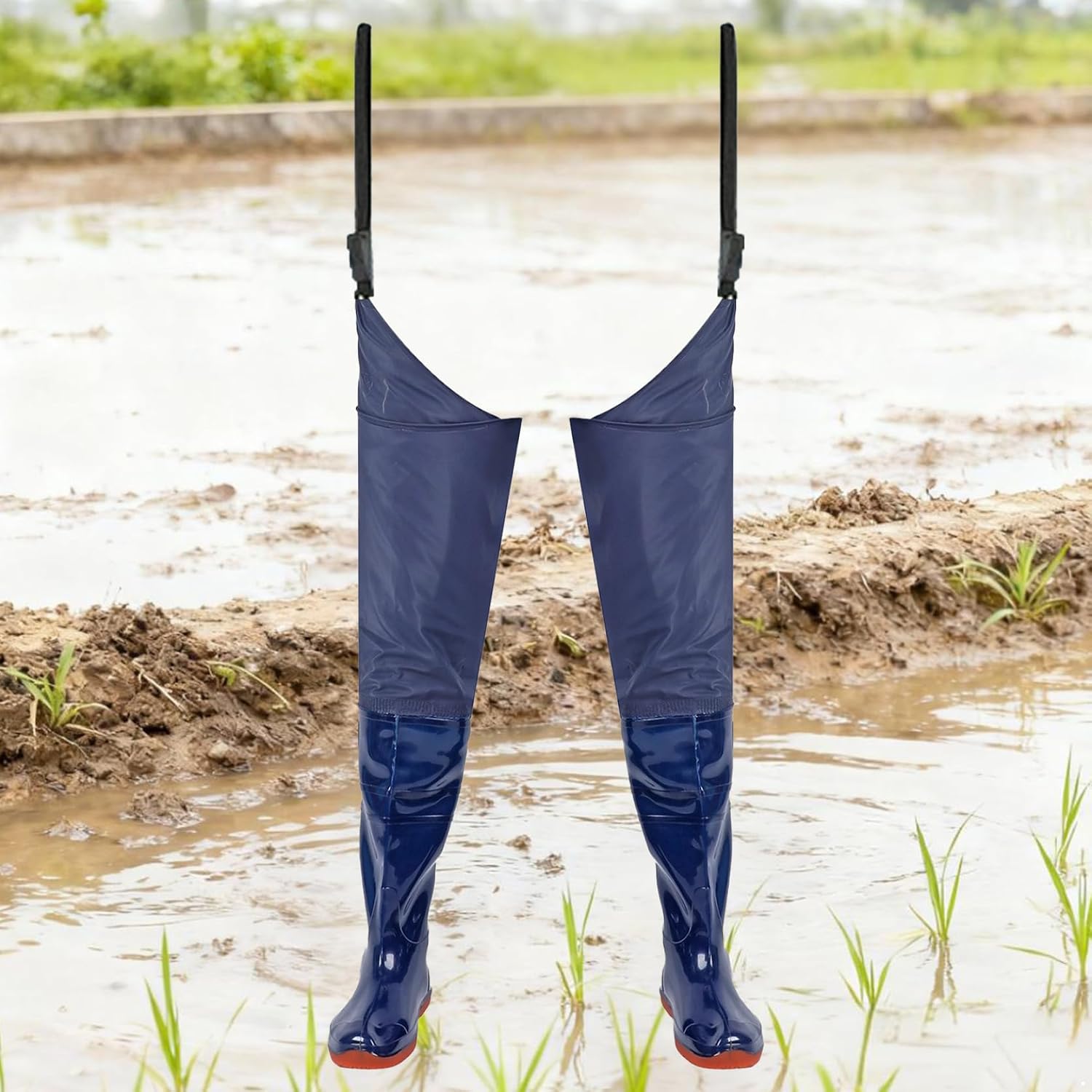 Hip Wader Boot, Waterproof Bootfoot Hip Waders Rain Boots for Fishing & Hunting