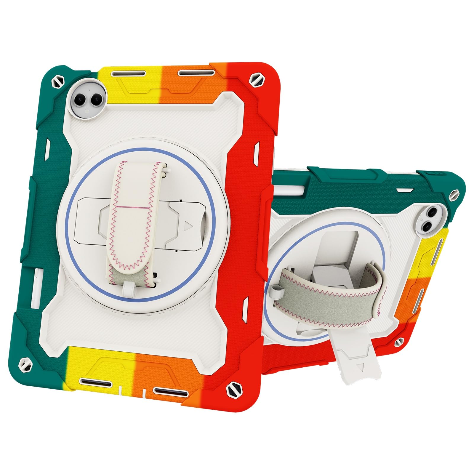 Coque MatePad Pro 12 antichoc évite les bris d'écran avec sa sangle rouge - 8