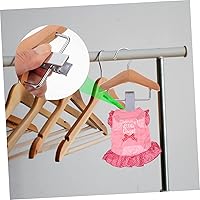 Vista 7 de Percha para mascotas, perchero pequeño para secar ropa para perros, perchas para ropa pequeña, percheros para pantalones, perchas para pantalones