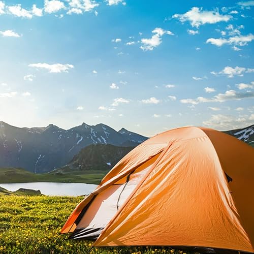 Miniatura 7 de ZOOFOX Paquete de 12 anclajes de tierra negros de 17 pulgadas, estacas de acero resistente con bucle, estacas reutilizables para tienda de campaña