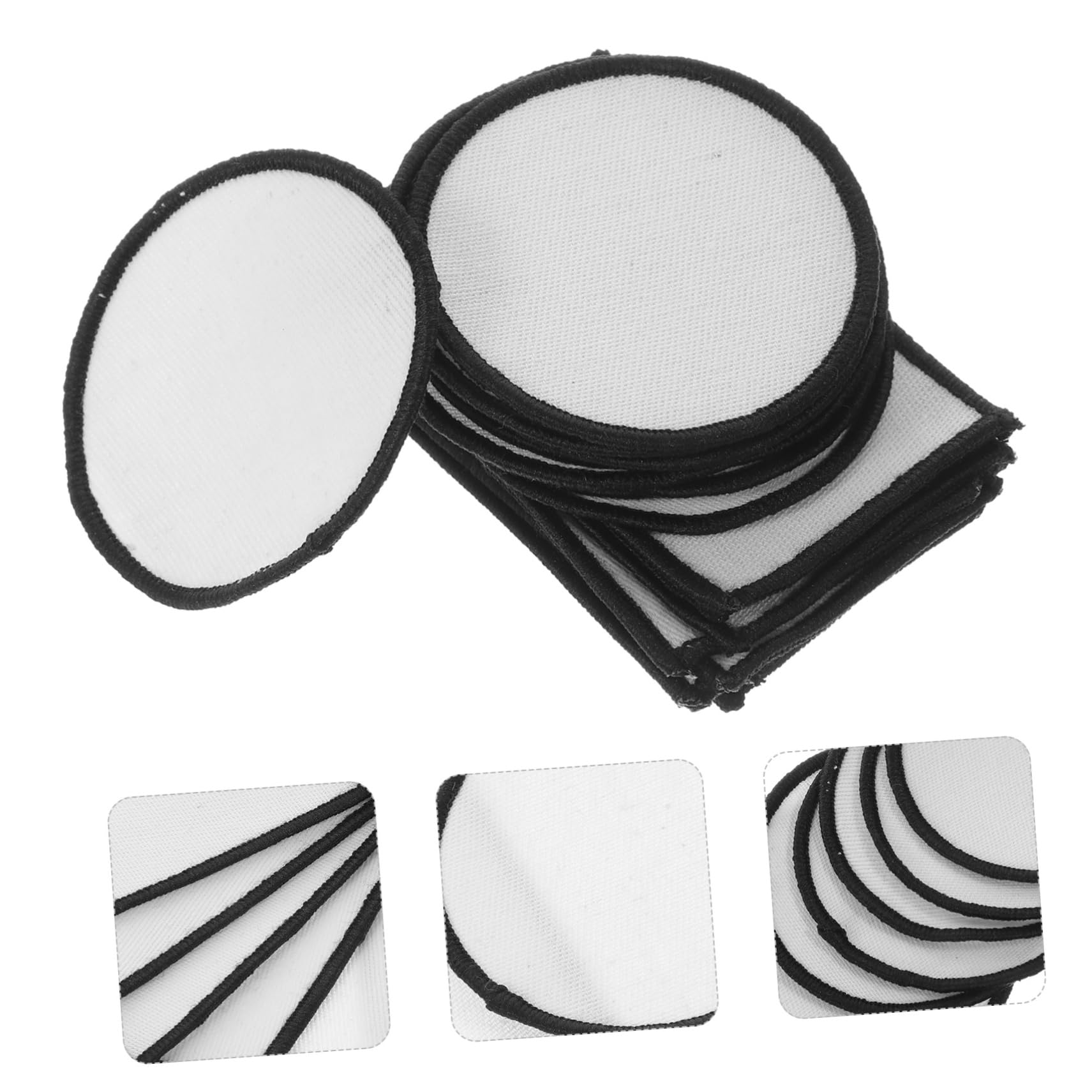 Operitacx 100piezas Parches Para Ropa Parches Termoadhesivos De Decorativos Para Reparación De Para Mochilas y Proyectos De Costura