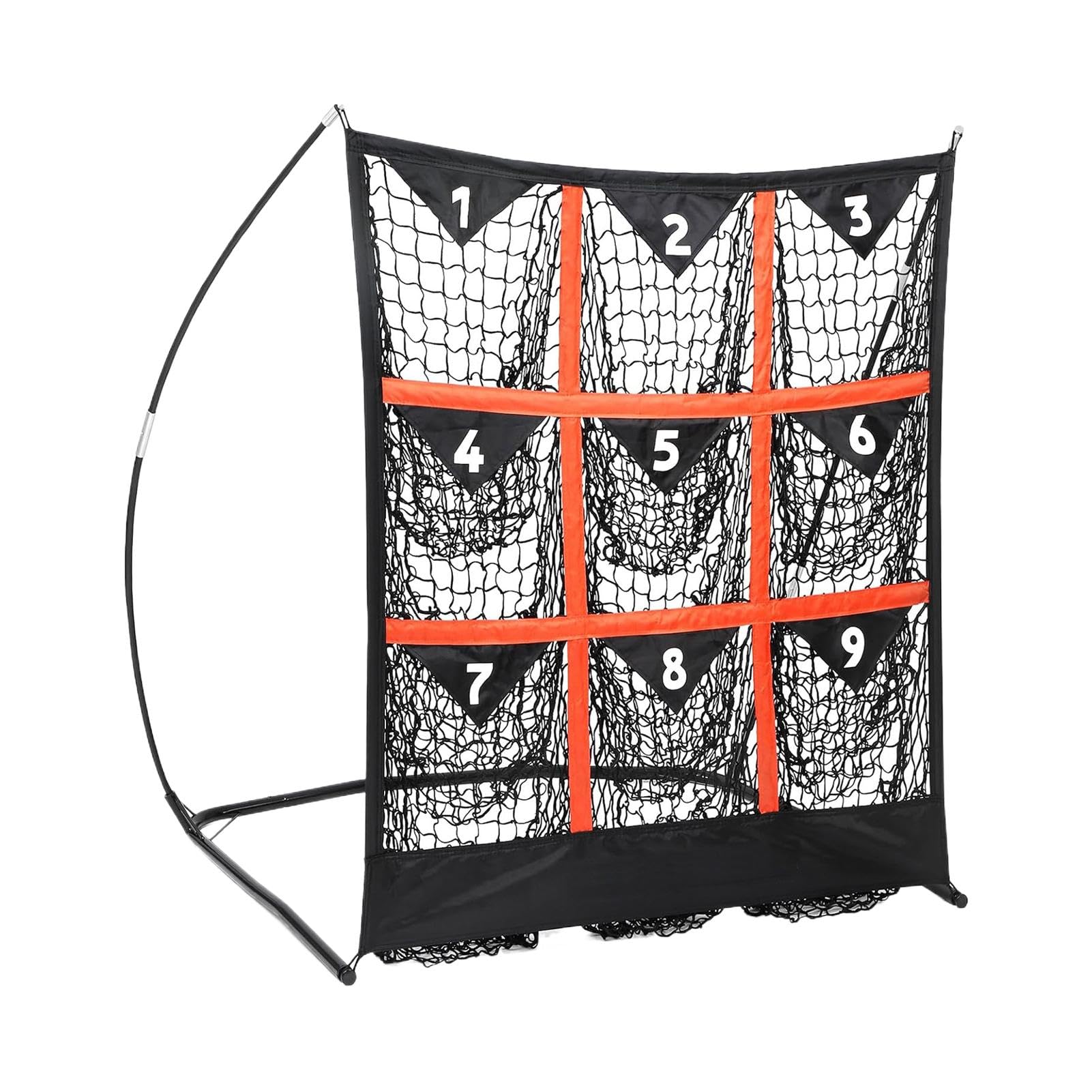Baseball Pitching Target Nets, Portable Hitting Target Net, Professional Practice Tool & Trainer Accessory for Kids & Adults, 78,74 x 106,68 x 124,46 cm, Heavy Duty