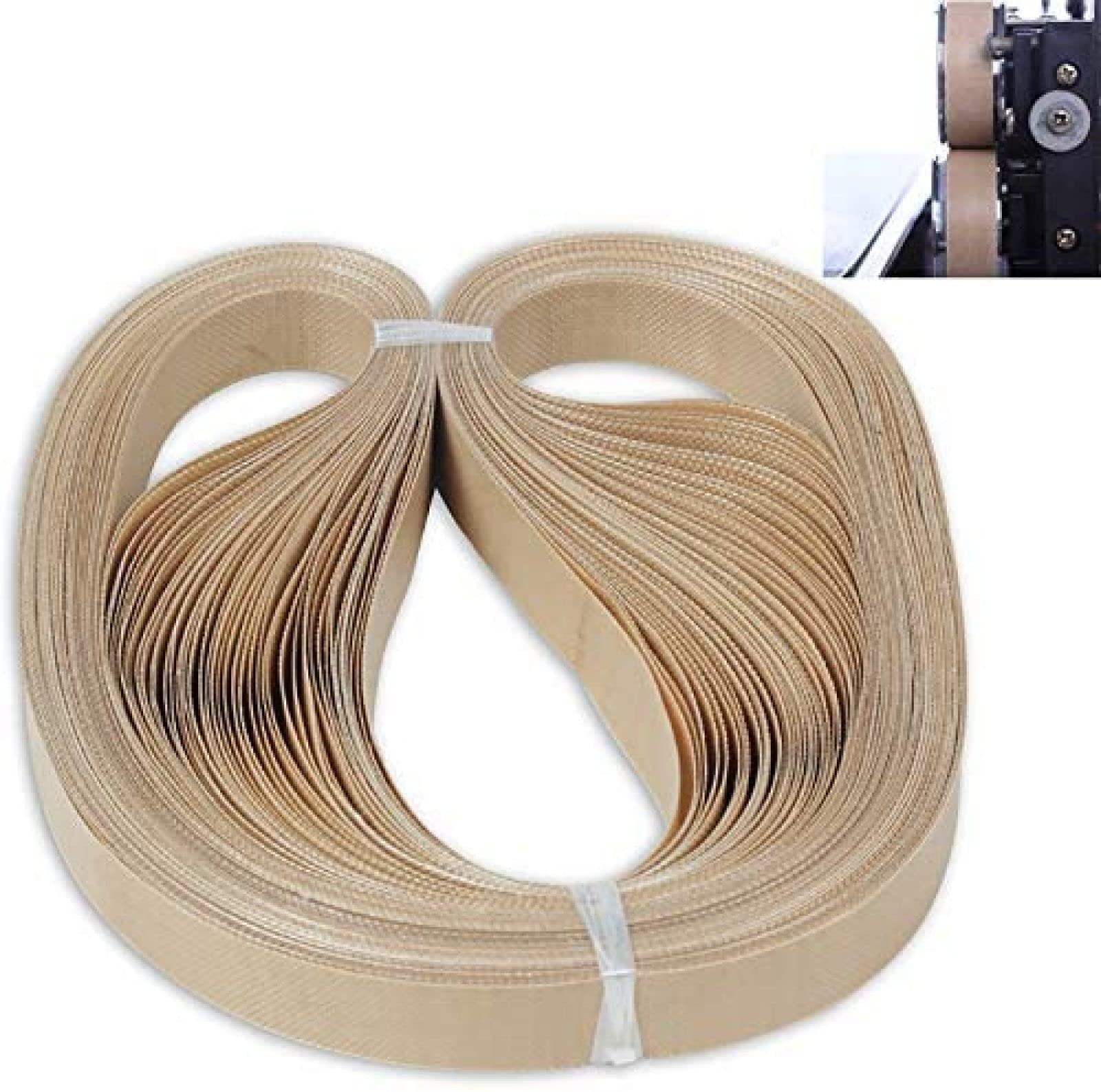 Cintura in Teflon Polytef da 50 Pezzi, Cinghie in PTFE Resistente alle Alte Temperature Senza Soluzione di continuità per la sigillatrice, 777 mm × 15 mm × 0,2 mm