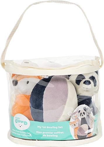 Miniatura 4 de GUND Baby Baby Toothpick My First Bowling - Juego de 6 peluches de 6 pulgadas