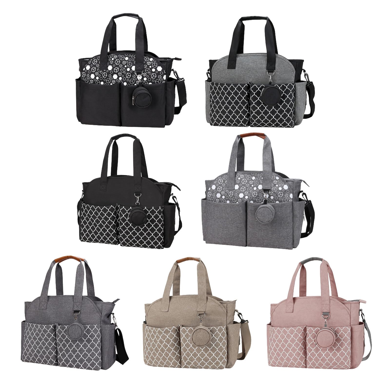 Grande Capacità Mummia Messenger Bag Materna Madre Bambino Allattamento Borsa Fasciatoio Borsa Portatile Zaino Da Viaggio Madre Bambino Allattamento Borsa