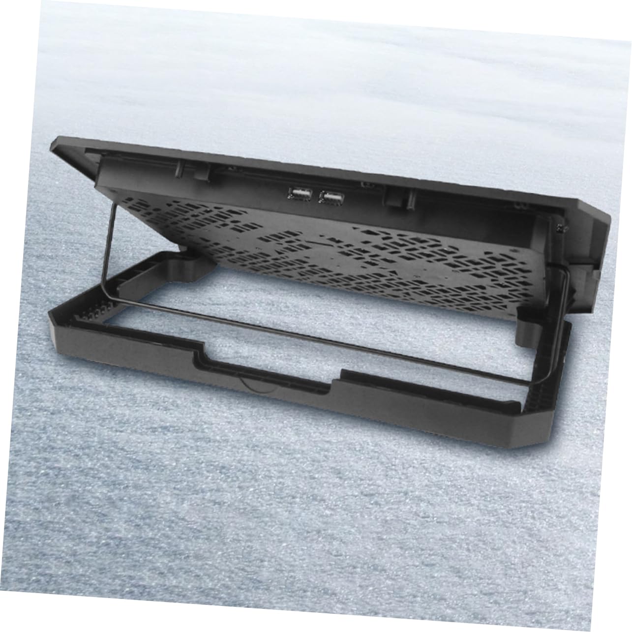 Soporte De Enfriamiento para Laptop Ventiladores Silenciosos Base Refrigerante Portátil para Computadora Soporte Ergonómico Ventiladores y Puerto USB para Uso Oficina