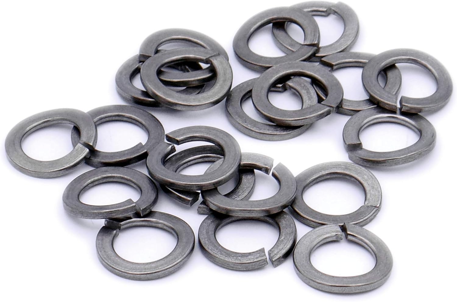 M12 (12mm) Wave Spring Split Lock Washer - Stainless Steel (A2) (Pack of 20), Silver, M12 (A2)